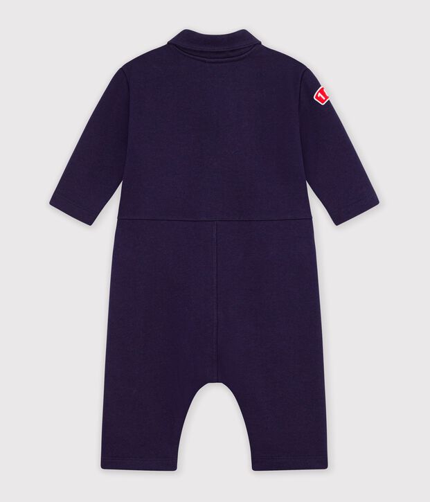 Tutina lunga in cotone tinta unita neonato SOIR