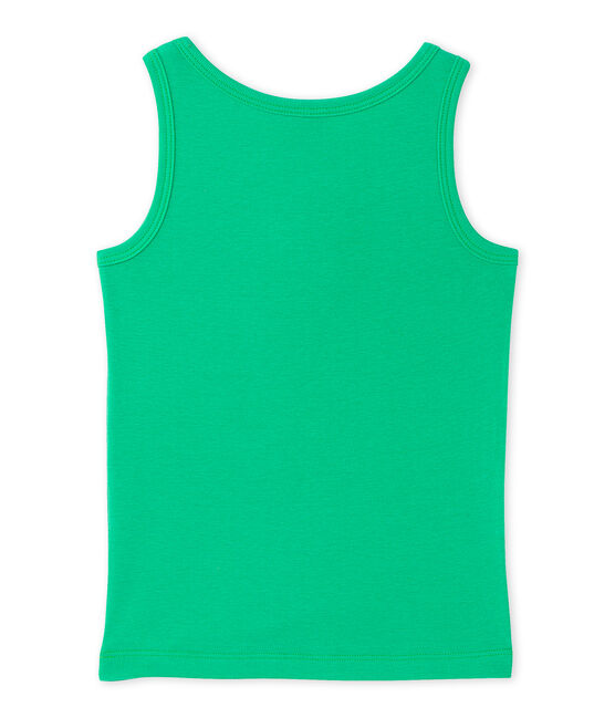 Canottiera bambina verde Flag