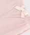 Pantalone bebè in tubique tinta unita rosa SALINE