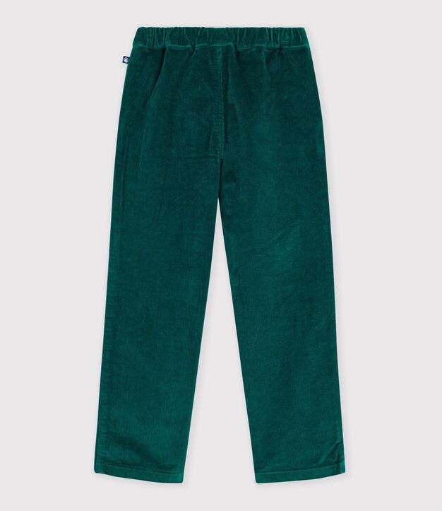 Pantaloni dritti in velluto bambino TREE