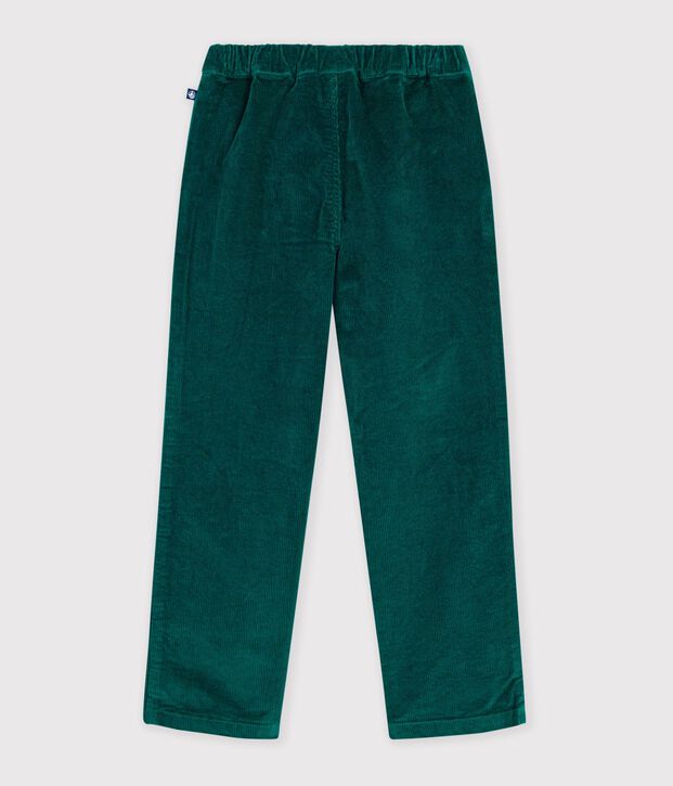 Pantaloni dritti in velluto bambino TREE