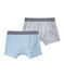 Lotto di 2 boxers per bambino bianco LOT