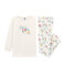 Pigiama per bambina bianco MARSHMALLOW/bianco MULTICO