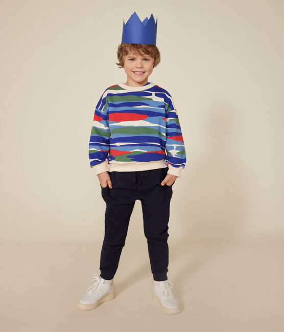 Maglia in tessuto felpato bambino rosso AVALANCHE/ AURORA