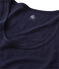 Canotta donna in lino blu SMOKING