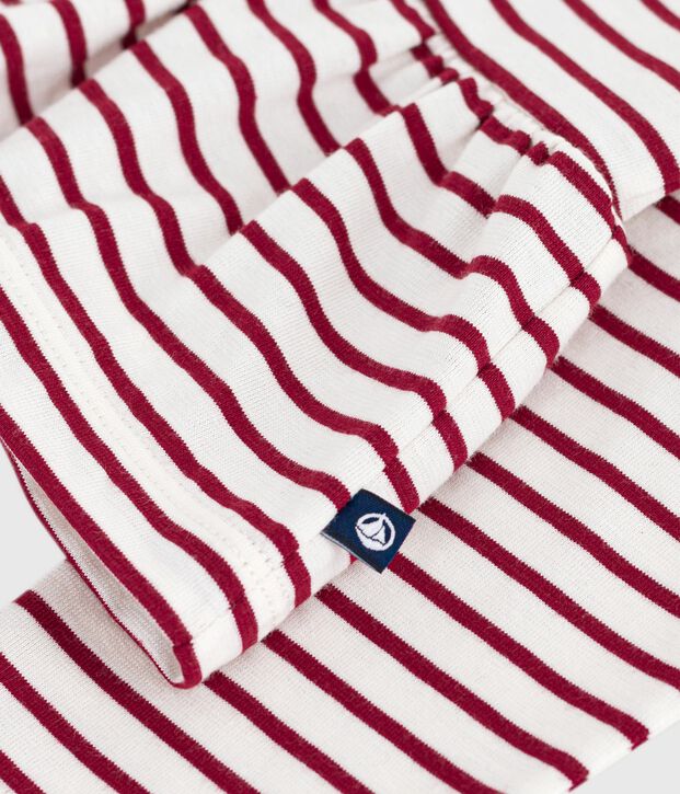 Marini&egrave;re in cotone bambino rosso/rosso