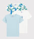 Confezione da 3 t-shirt manica corta gatti colorati bambino