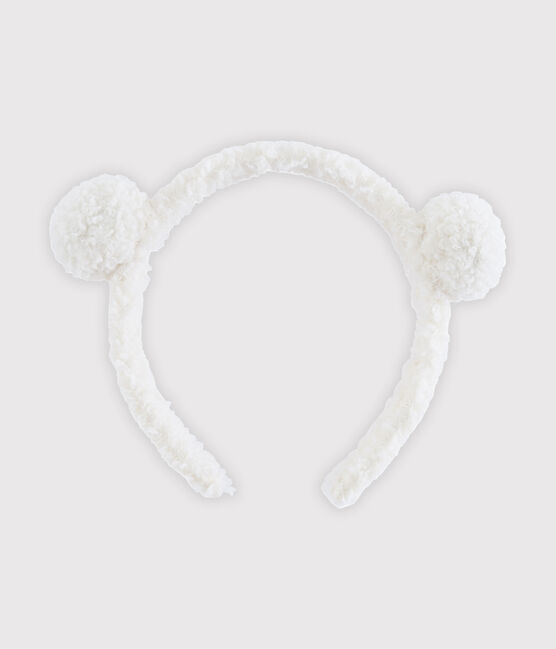 Cerchietto bambina bianco MARSHMALLOW