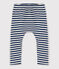 Pantaloni bebè a righe in tubique blu MEDIEVAL/ MONTELIMAR