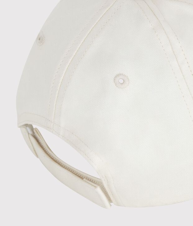 Berretto in cotone bambino blu/blu