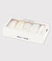 Confezione da 5 slip a cuoricini bambina in cotone variante 1