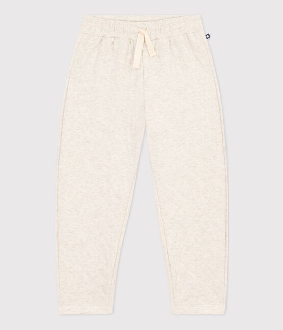Pantaloni in tubique trapuntato bambino. beige MONTELIMAR CHINE