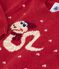 Pullover in maglia di lana e cotone neonato rosso CORRIDA
