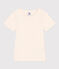 T-shirt a maniche corte in cotone ecru AVALANCHE