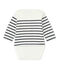 Questo Body marinière a maniche lunghe per bebé femmina bianco MARSHMALLOW/blu SMOKING