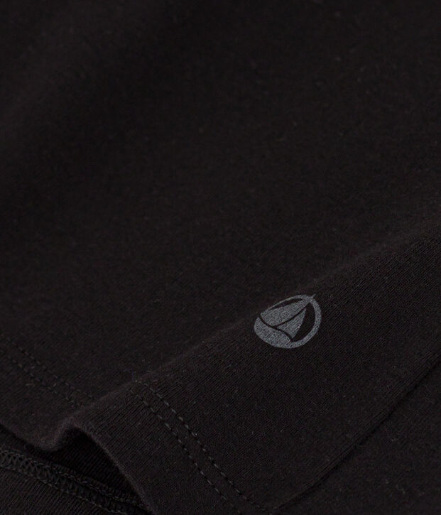 Canotta Iconica in cotone donna nero