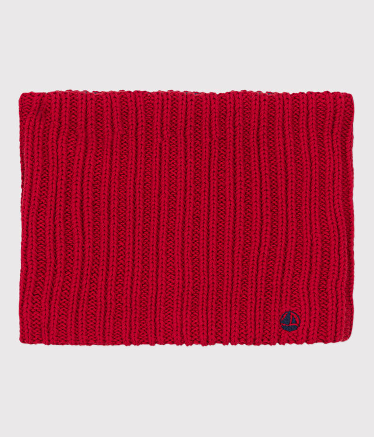 Snood bambino unisex rosso