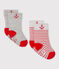 Set di 2 paia di calzini bebè bambino variante 2