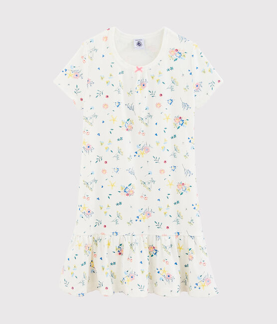 Camicia da notte bambina con diadema bianco MARSHMALLOW/bianco MULTICO