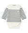 Questo Body marinière a maniche lunghe per bebé femmina bianco MARSHMALLOW/blu SMOKING