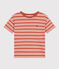 T-shirt a righe in jersey bambino FAMEUX/ AVALANCHE
