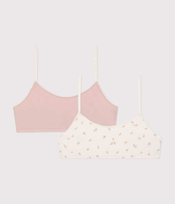 Set di 2 brassière in cotone ed elastan bambino variante 1