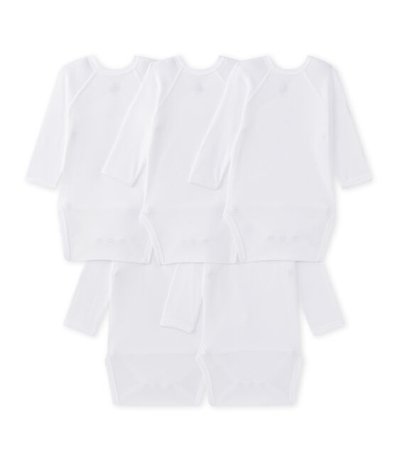 Lotto di 5 bodies a maniche lunghe per bebé unisex variante 1