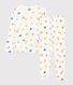 Pigiama con emoticon bambina/bambino in cotone e Lyocell
