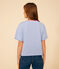 T-shirt LE BOXY in cotone rigato donna GAULOISE/ MARSHMALLOW