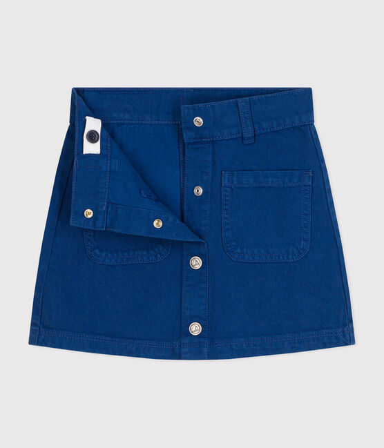 Gonna in denim bambina blu INCOGNITO