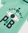 T-shirt maniche corte in jersey bambino verde ALOEVERA