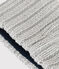 Snood in maglia foderata in pile neonato grigio CHATON CHINE