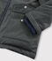 Parka bambino in cotone spalmato grigio CITY CHINE