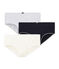 Trio shorty ragazza in cotone stretch variante 1