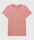 T-shirt TAGLIO REGULAR girocollo in cotone bio Donna