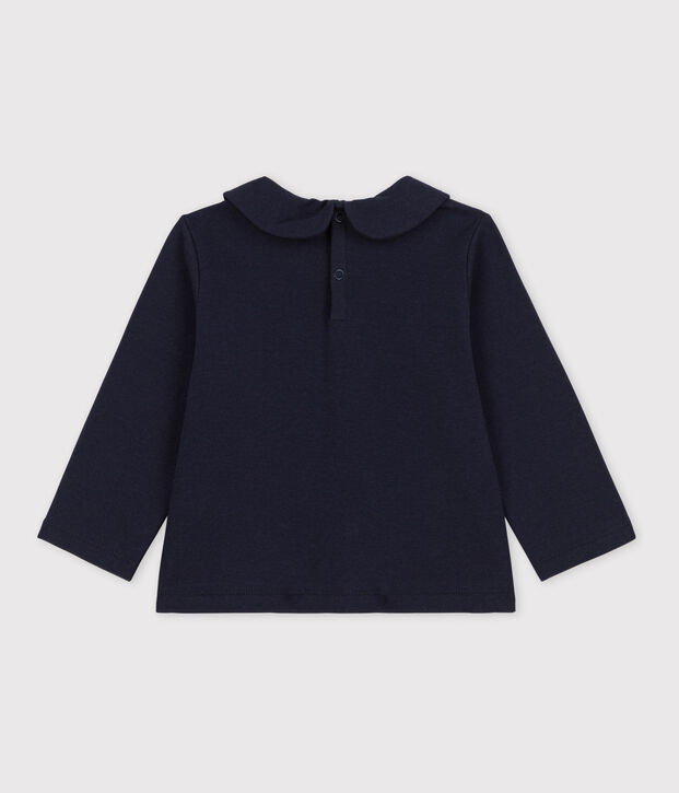 Blusa a maniche lunghe in cotone per neonati SMOKING