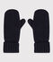 Muffole in maglia con fodera in pile bambino blu SMOKING