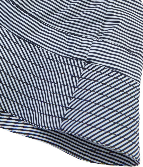Bob reversibile blu SMOKING/bianco MARSHMALLOW