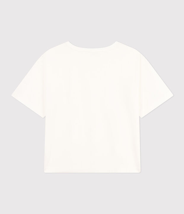 T-shirt LE BOXY in cotone donna bianco