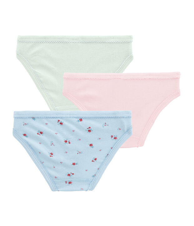 Lotto di 3 culottes per bambina multicolore