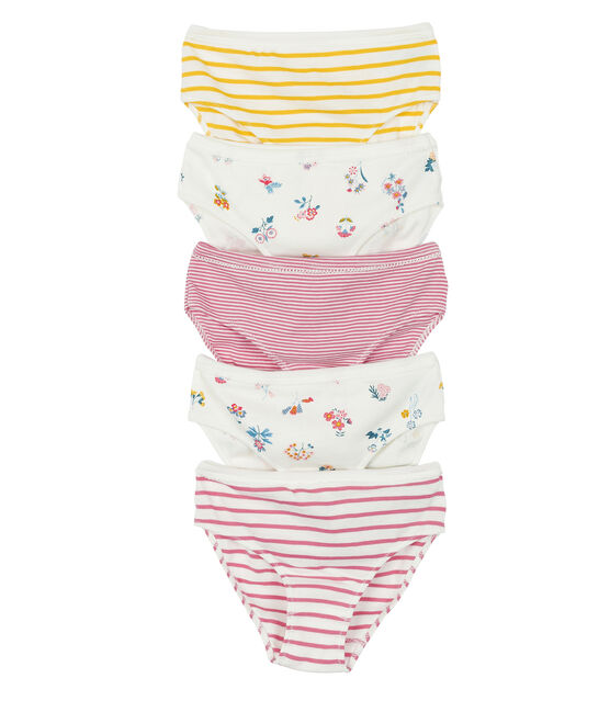 Confezione da 5 slip bambina variante 1