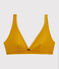 Reggiseno a triangolo donna giallo BOUDOR