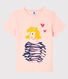 T-shirt a maniche corte bambina