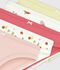 Set di slip in cotone con frutti stampati bambina multicolore