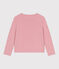 Cardigan in cotone tinta unita bambino rosa CHARME