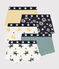 Confezione da 5 boxer bambino in cotone variante 1