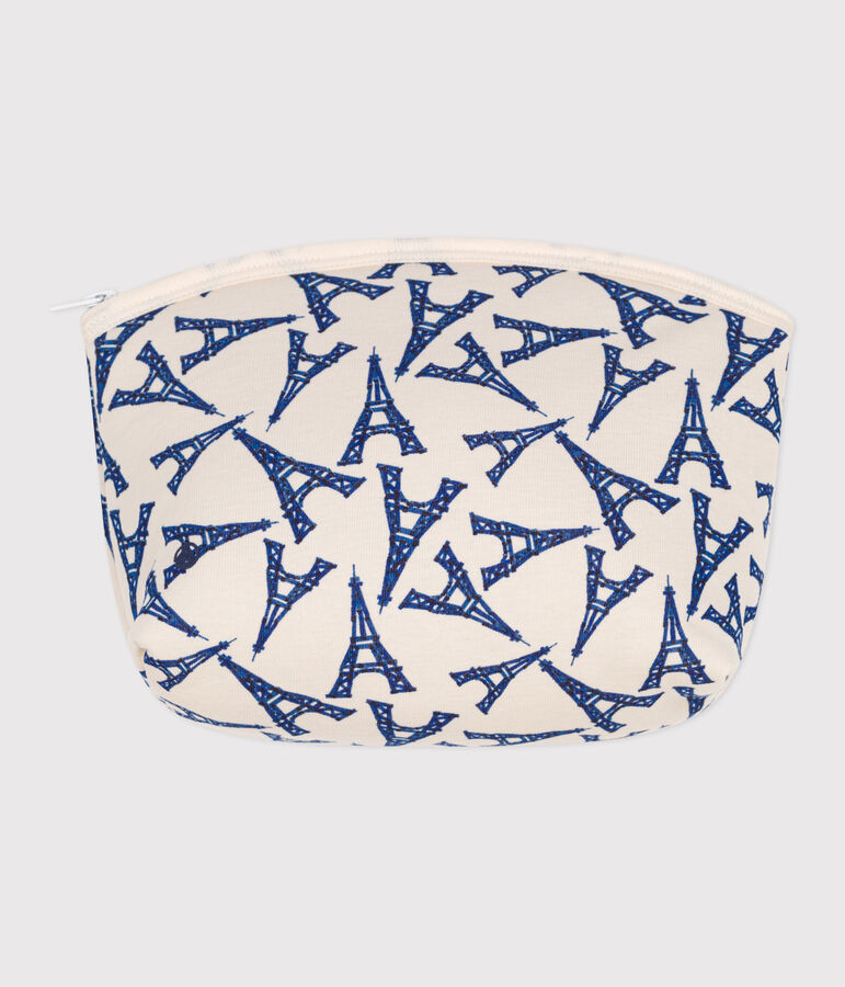 Pochette Parigi ecru/multicolore