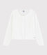 Cardigan tricot in cotone bambina