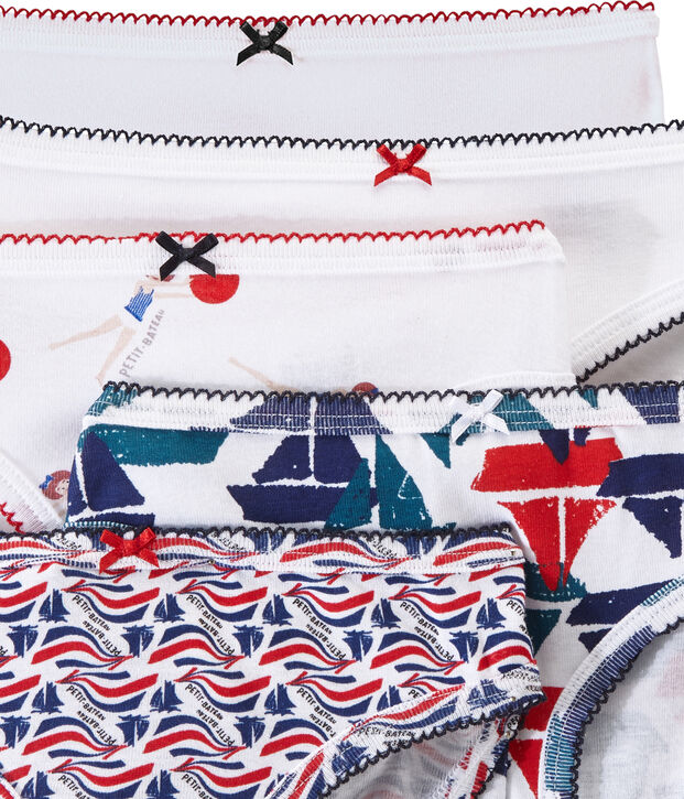 La culotte cult bambina bianco