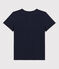 T-shirt LE DROIT girocollo in cotone Donna blu SMOKING